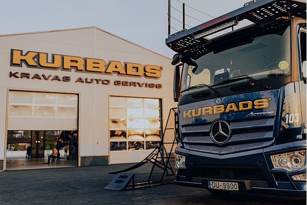 Kurbads kravas auto serviss ver durvis jauniem klientiem