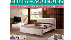 Iegādājies ortopēdisku matraci par īpaši izdevīgu cenu no Erti.lv!