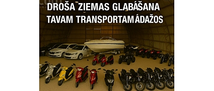 Transportlīdzekļu glabātuve Ādažos