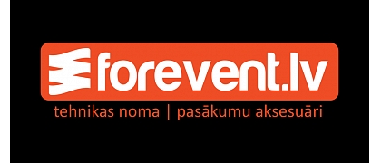 Forevent.lv, skaņas, gaismas, skatuves tehnikas noma