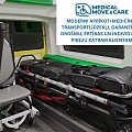 Moderni aprīkoti medicīnas transportlīdzekļi
