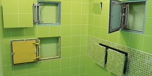 Spiediena lūkas flīzēs