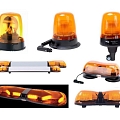 LED tālās un darba gaismas lukturi, papildlukturi, bākugunis un strobokopiskās gaismas, autospuldzes