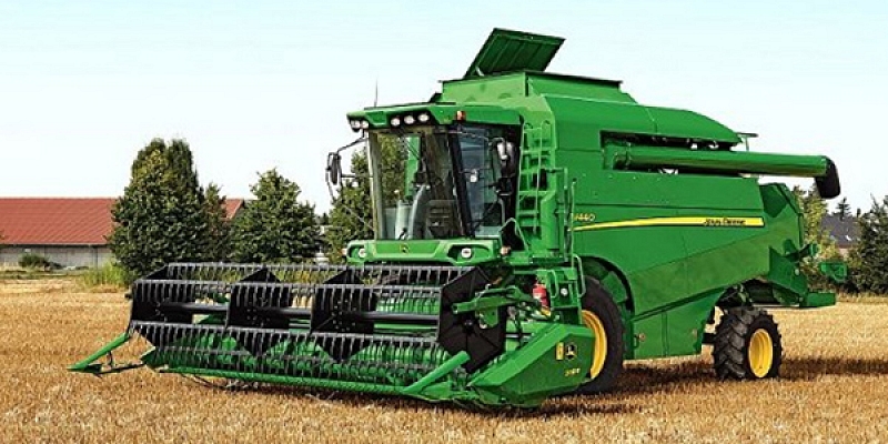 JOHN DEERE kombaini, tirdzniecība, serviss, rezerves daļas