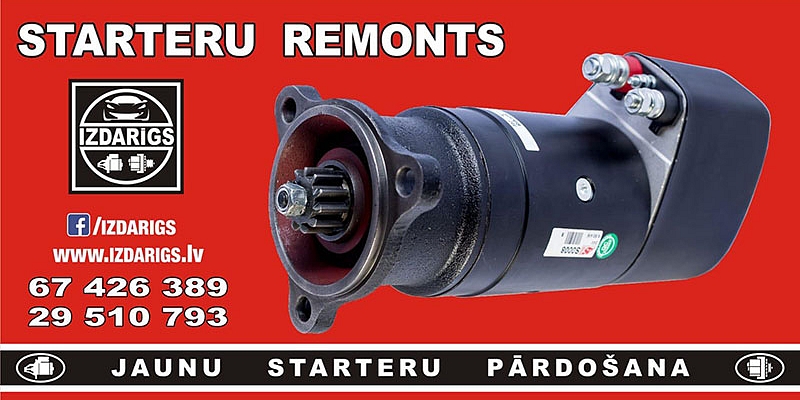 Starteru remonts