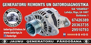 Ģeneratoru remonts