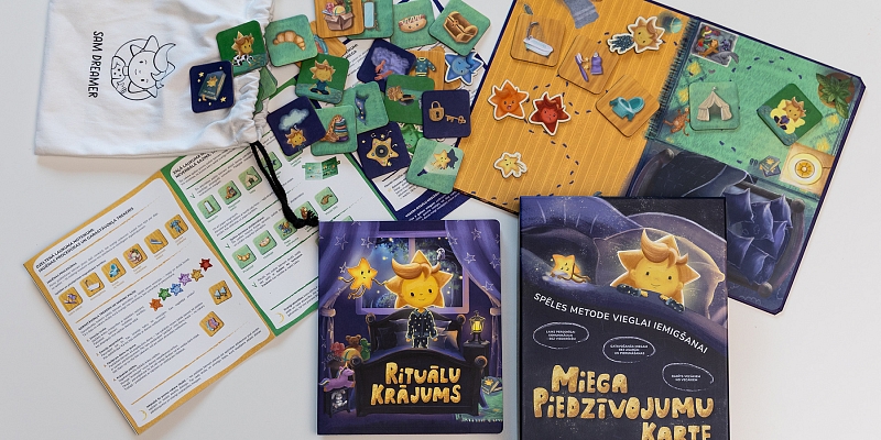 Miega piedzīvojumu karte