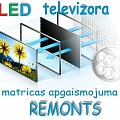 LED televizoru remonts