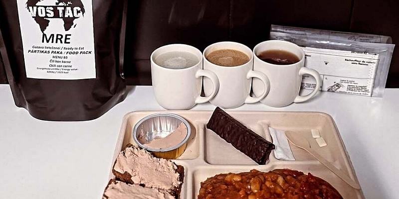 MRE maltītes un izdzīvošanas pārtika