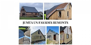 Jumta un fasādes remonts