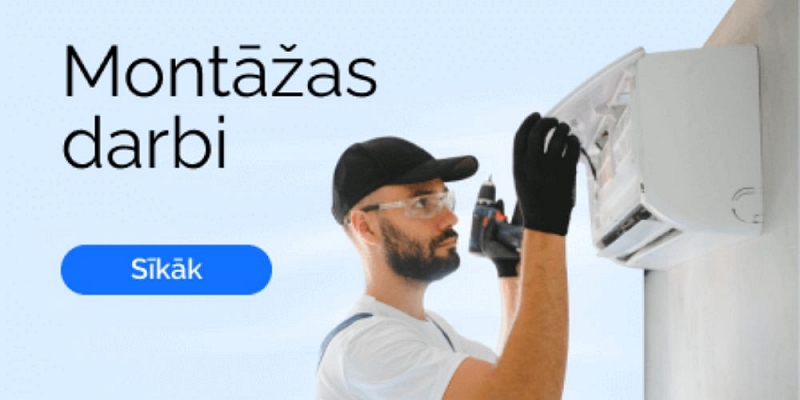 Gaisa kondicionieru uzstādīšana