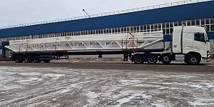 Metāla konstrukciju transportēšana