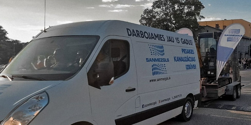 Pietekt kanalizācijas izbūvi