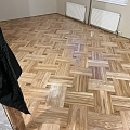 Parketa dēļa tonēšana un eļļošana