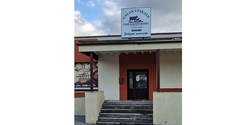 Gaļas veikals "KALVĀNI" Lielvārdē