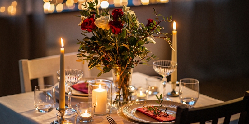 Ģimenes un romantiskas vakariņas