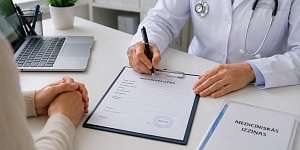 Medicīnisko izziņu noformēšana