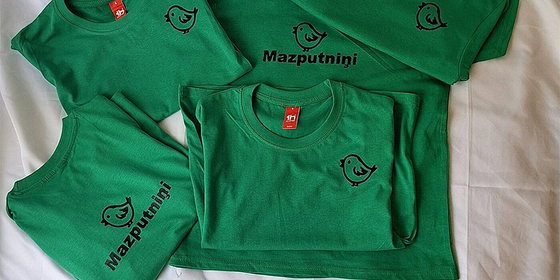 Apģērbs ar apdruku