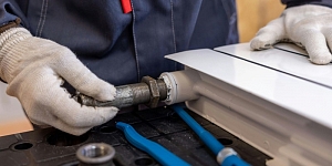 Apkures sistēmu montāža