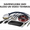 Savienojuma vadi audio un video tehnikai