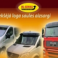 Saules aizsargi auto logiem