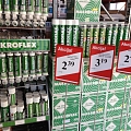 Makroflex celtniecības putas Rīgā