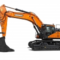 Doosan ekskavators DX490 Intrac