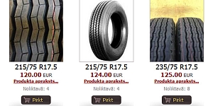 Kravas auto riepas