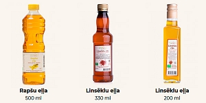 Mūsu ražotās eļļas