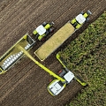 CLAAS JAGUAR lopbarības novākšanai