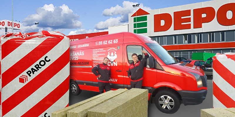 Celtniecības un remonta materiālu piegāde