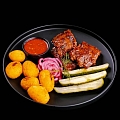 grilēti ēdieni