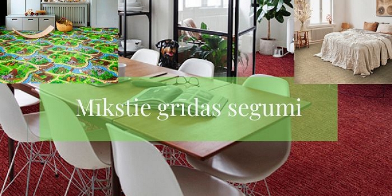 Mīkstie paklāju grīdas segumi