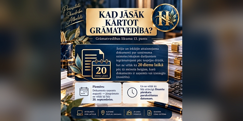 Finanšu grāmatvedības pakalpojumi