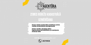 Zemes robežu kadastrālā uzmērīšana