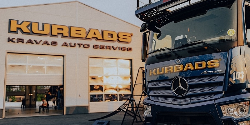 Kurbads kravas auto serviss ver durvis jauniem klientiem