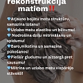 SOS matu rekonstrukcija intensīvai matu atjaunošanai.
