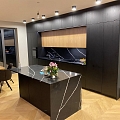 Silestone nero Marquina virtuve