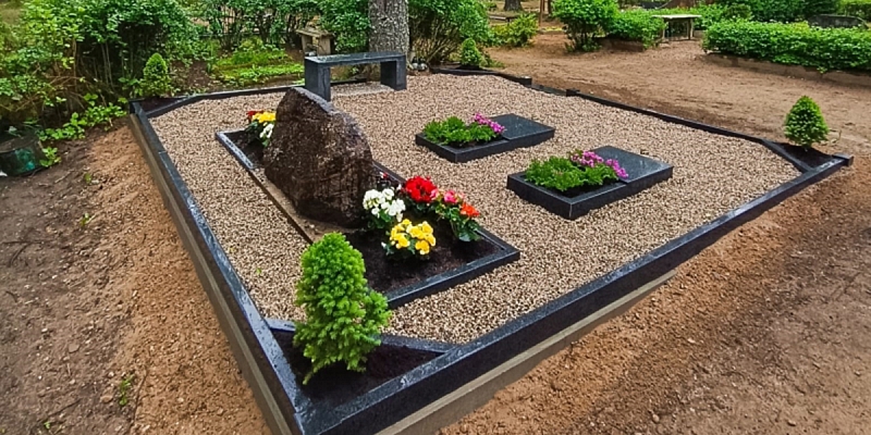 Kapu labiekārtošana un apmaļu uzstādīšana