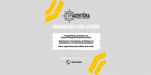 Topogrāfisko plānu izstrāde