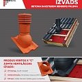 Ventilācijas izvadi