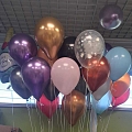 Hēlija balonu pušķis svinībām