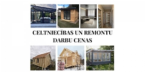 Celtniecības un remontu darbu cenas