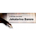 Zvērināta advokāte - Jekaterina Barere